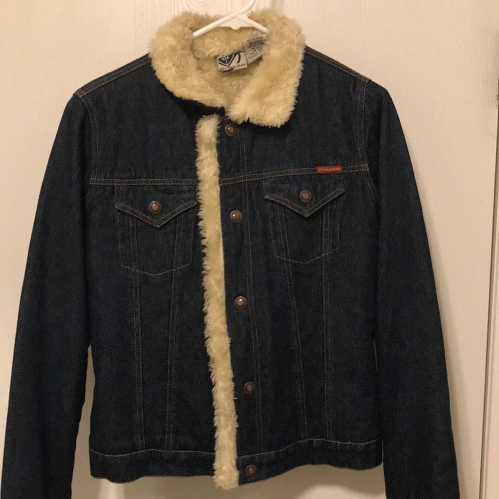 Roxy Denim Fur Lined Women's Jean Jacket